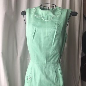 Vintage Mint Green Dress